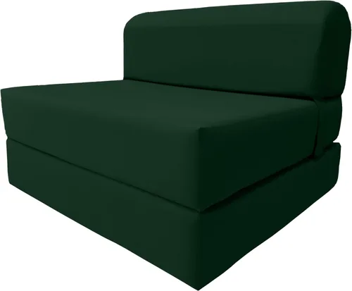 Miniatura 48 de D & D Futon Furniture Chair cama plegable de espuma, sofá de estudio, colchón de espuma doblado (6 x 36 x 70 pulgadas, azul real)