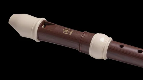 Miniatura 5 de Yamaha Grabadora Soprano YRS-312B, acabado de palo de rosa simulado, llave de C