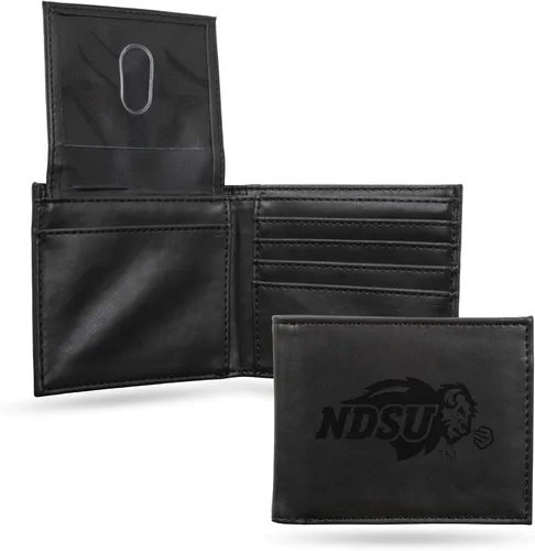 Miniatura 47 de NCAA Rico Industries Cartera Billetera con Grabado Láser Cartera Billetera con Grabado Láser - Diseño Delgado - Gran Regalo