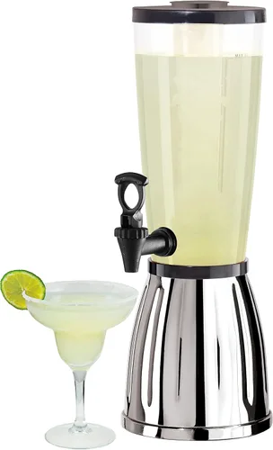 Miniatura 10 de OGGI Beer Tower - Dispensador de bebidas de 88 onzas con espita y tubo de hielo, torre Margarita, torre Mimosa, dispensadores de bebidas perfectos