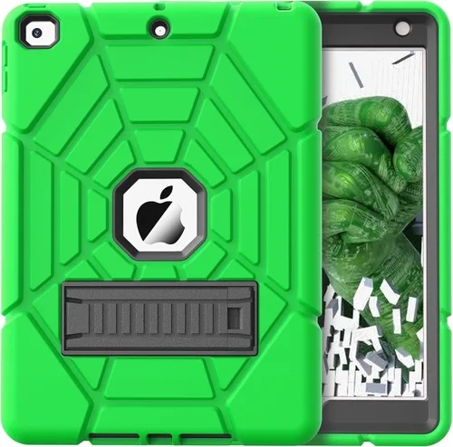 Miniatura 15 de Grifobes Fundas para iPad 6ª/5ª generación 2018/2017, para iPad Air 2 2014 9.7 pulgadas, resistente a prueba de golpes y resistente funda protectora