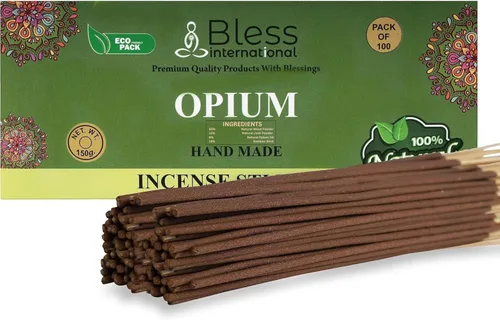 Miniatura 29 de Bless International varillas de incienso 100 % natural hechas a mano, sumergidas a mano, el mejor aroma Incienso y mirra