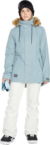 Miniatura 3 de Volcom Species - Pantalón de nieve elástico para mujer.
