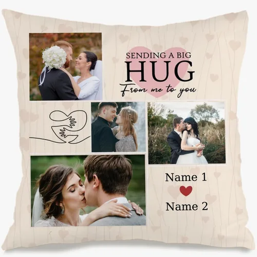 Miniatura 16 de Custom Single Image Pillow Case with Personalized Text Designed for Home Decoration and offering Gift Charm for Family Celebrations or Holidays