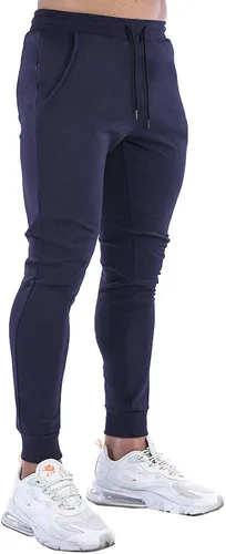 Miniatura 2 de Wangdo Pantalones deportivos ajustados para hombre pantalones de entrenamiento para gimnasio pantalones deportivos cónicos pantalones deportivos