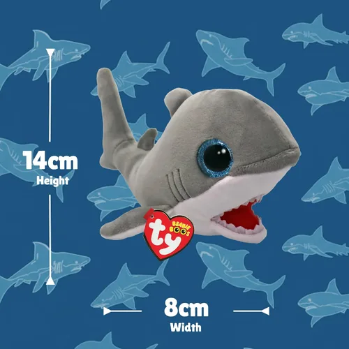 Miniatura 4 de Ty Beanie Boo Finnegan The Grey Shark - 6