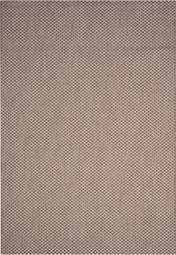 Miniatura 73 de SAFAVIEH Alfombra lavable al aire libre Courtyard Collection - 6'7" x 9'6", azul claro y gris claro, no desprende pelusa y fácil limpieza, ideal