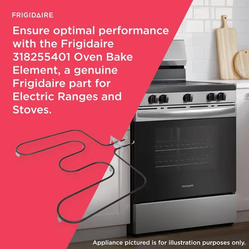 Miniatura 4 de Frigidaire 318255401 Horno Elemento para estufas y estufas eléctricas