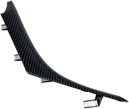 Miniatura 7 de 1 par de moldura de consola central delantera de fibra de carbono compatible con Chevrolet SS Sedan 2014-2017