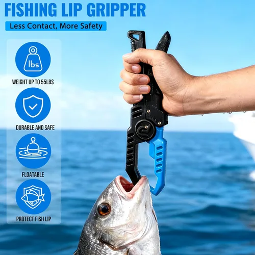 Miniatura 8 de PLUSINNO Fishing Gear,Full Fishing Pole kit Include Fishing Rod and Reel Combo, Tackle Box with Fishing Lures, Fishing Accessories, Fishing