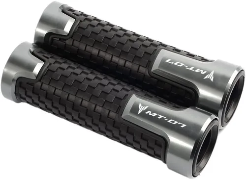 Miniatura 8 de F para Yamaha MT07 FZ07 Mt07 Fz-07 2017 2018 2019 2020 2021 2022 manillar de goma para motocicleta Agarraderas Y (color negro)