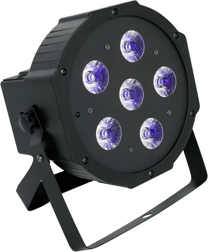 Miniatura 13 de Rockville Luz de lavado DMX recargable RGBWA+UV de batería PAR 61 de 36W, haz de 25 grados, baterías reemplazables, control remoto IR, activada por