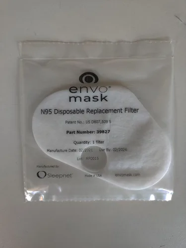 Miniatura 6 de Filtro de repuesto N95, paquete de 25, envuelto individualmente, cargado electrostáticamente, listo para usar, cambios de filtro fáciles, menor