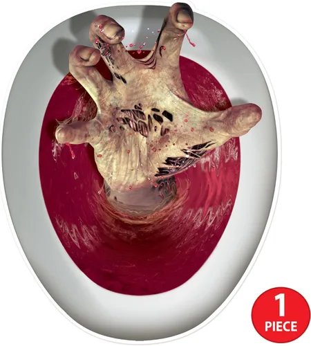Miniatura 3 de Zombie-Hand Peel 'N Place - Cubreinodoro