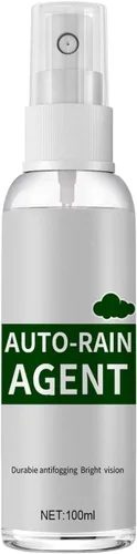 Agente de revestimiento impermeable para vidrio de automóvil, antiempañamiento, agente impermeable, limpia y restaura el brillo del vehículo, 3.4 fl