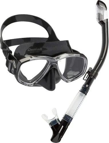 Miniatura 13 de Cressi Juego de esnórquel para adultos Máscara y snorkel Máscara de silicona cómoda de primera calidad Snorkel superior seco Diseñado