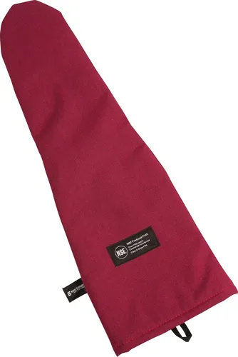 Miniatura 29 de San Jamar KT0215 Kool-Tek Manopla de protección para horno para temperatura convencional Nomex, 15" de longitud, rojo