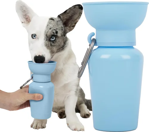 Miniatura 11 de Springer by Springland Botella de agua para perro, dispensador de botellas de agua portátil de viaje para perros, regalo para perros visto
