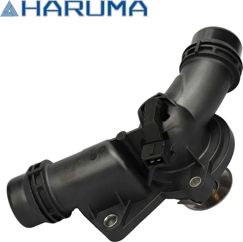 Miniatura 5 de HARUMA 11537509227 Conjunto de carcasa del termostato del refrigerante del motor 1999-2006 para BMW 323Ci 323i 325i 325Xi 528i 530i X3 X5 Z3 Z4
