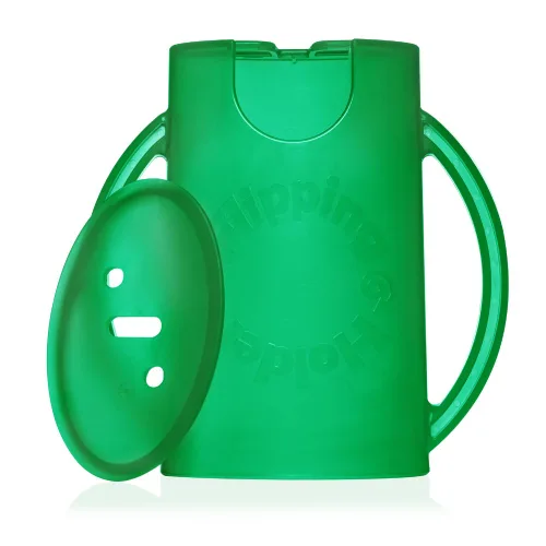 Miniatura 19 de Flipping Holder 2 en 1 para bolsas de comida y cajas de jugo para bebé (paquete de 2) - Envase seguro para alimentos sin apretar, con asas de fácil