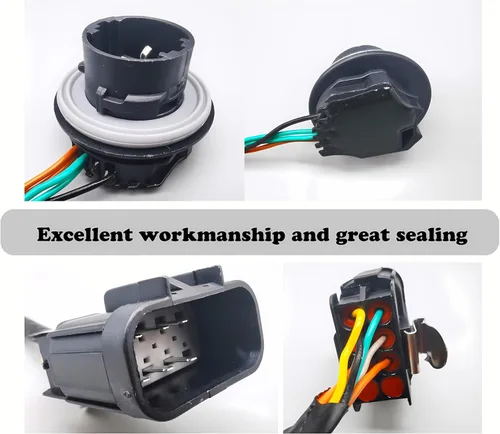 Miniatura 4 de Arnés de cableado de faros 15841610 Compatible con GMC Sierra 1500 2007 2008 2009 2010 2011 2012 2013 Arnés de cableado de faros y GMC Sierra 2500