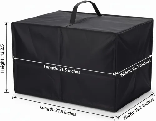 Miniatura 2 de I-MART Funda para horno tostador, funda para microondas, impermeable, resistente al calor, protector contra el polvo para electrodomésticos