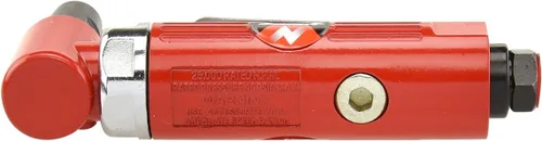 Miniatura 5 de NEIKO Amoladora neumática en ángulo recto 30060A de 1/4 de pulgada, 20,000 RPM, consumo de 4 CFM, escape trasero, empuñadura de pistola