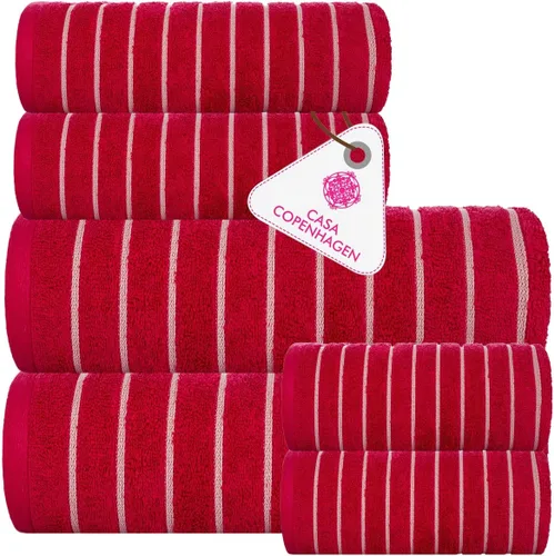 Miniatura 13 de CASA COPENHAGEN Toallas clásicas para trapeador de bar, paquete de 12, 15 x 19 pulgadas, 100% algodón, altamente absorbentes y duraderas, toallas