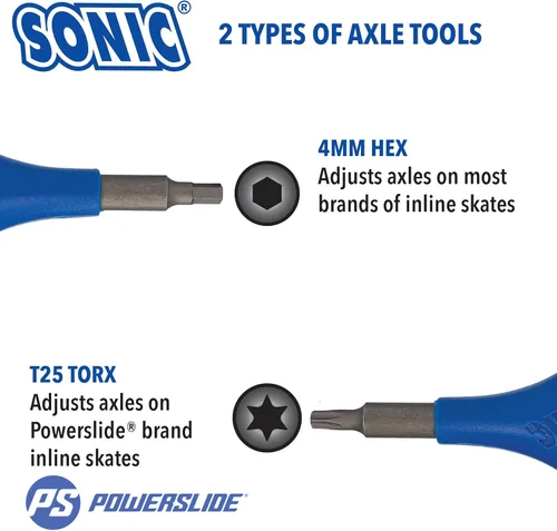 Miniatura 8 de Sonic Pro Patines en línea herramienta Azul