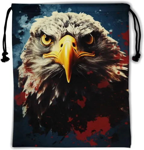 Miniatura 225 de Bolsa de agarre de gimnasia de piel de animal, bolsa de gimnasia con cordón ajustable, bolsa de cuerda para fauna silvestre, Mariposas Galaxy