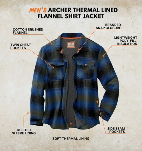 Miniatura 2 de Legendary Whitetails Archer - Chaqueta térmica con forro para hombre