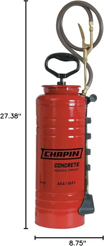 Miniatura 8 de Chapin 19494 Fabricado en EE. UU. Pulverizador industrial de cabeza abierta Tri-Poxy de 3,5 galones para aplicaciones de hormigón profesional