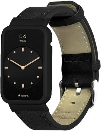 Miniatura 2 de Senter Correas de repuesto de cuero genuino compatibles con Huawei Band 7 Smart Watch 2 PIEZAS