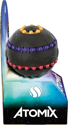 Miniatura 14 de Hasbro Gaming Atomix - Juego para niños, adolescentes y adultos, rompecabezas de bola y juguete para ansiedad, 1 jugador, actividades portátiles
