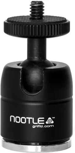 Miniatura 7 de GRIFITI Nootle - Soporte de cabeza esférica para iPad, soporte para trípode, cámara de video, soportes de teléfono, soportes, soportes de música