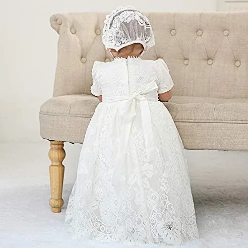 Miniatura 8 de Vestido de bautizo para niña, vestido de bendición para bautizo, vestido de bendición para niña de las flores, vestidos para ocasiones especiales
