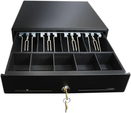 Miniatura 2 de Adesso Cajón de efectivo POS de 13" con bandeja extraíble MRP-13CD