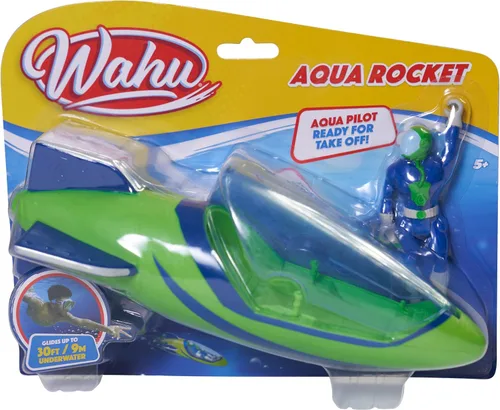 Wahu Aqua Rocket - Juguete de piscina subacuática para niños a partir de 5 años, juego de juguete acuático para niños con cohete y juguete de buceo,