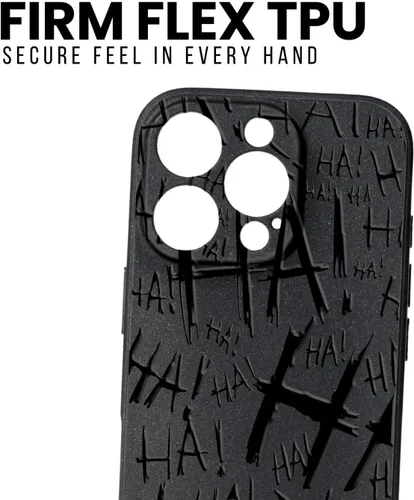 Miniatura 5 de SIMPLYMDRN Funda delgada para iPhone 13 - Diseño Joker Haha - Funda genial para hombres - Cubierta de diseñador de superhéroe villano - Delgada