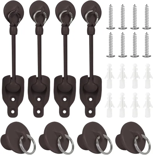 Miniatura 12 de Piezas de repuesto para cortina de sombrilla, kit de salto elástico, adecuado para persianas enrollables externas de Coolaroo, y compatible