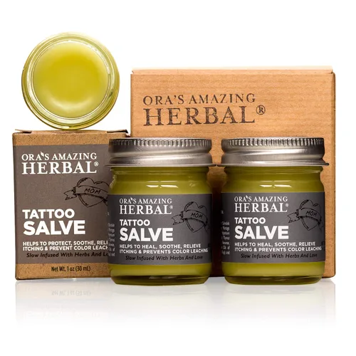 Miniatura 8 de Tattoo Salve, Tratamiento de cuidado posterior del tatuaje, Tratamiento de cuidado posterior del tatuaje natural, Sin parabenos, sin lanolina