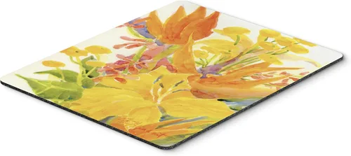 Caroline's Treasures 6015MP Flower - Alfombrilla de mouse Bird of Paradise, almohadilla caliente o salvamanteles para el hogar, oficina, juegos,