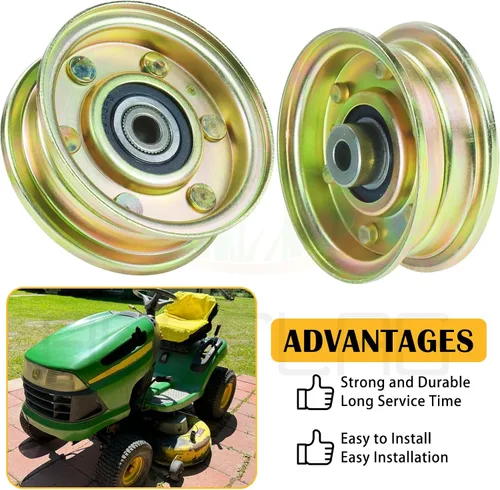 Miniatura 7 de 756-04224 Polea tensora plana reemplaza Cub Cadet 756-04224 Polea tensora, mtd 75604224 Polea tensora plana, mtd 756-0981a Polea tensora plana, mtd