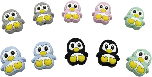 Miniatura 7 de 12 cuentas focales de silicona con forma de camión de dibujos animados para hacer joyas, pulseras y llaveros
