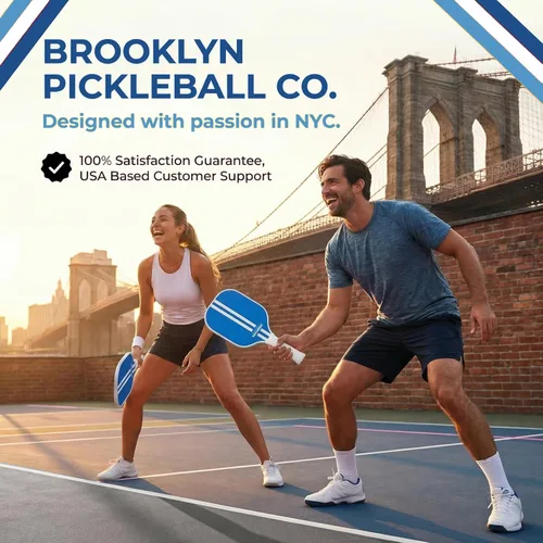 Miniatura 7 de Brooklyn Pickleball Co. – Carbon Fiber Pickleball Paddles – USAPA Approved, Honeycomb Core, Cushioned Grip, Lightweight Design – Single Paddles &
