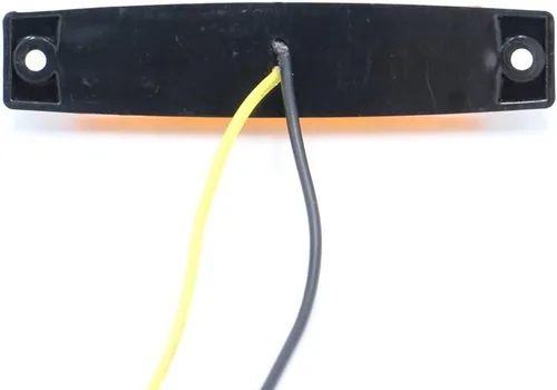 Miniatura 5 de TMH 20 luces LED de 3.8 pulgadas ámbar + luz roja, 6 luces de marcador laterales, luces de marcador de remolque, lámpara de marcador lateral trasera