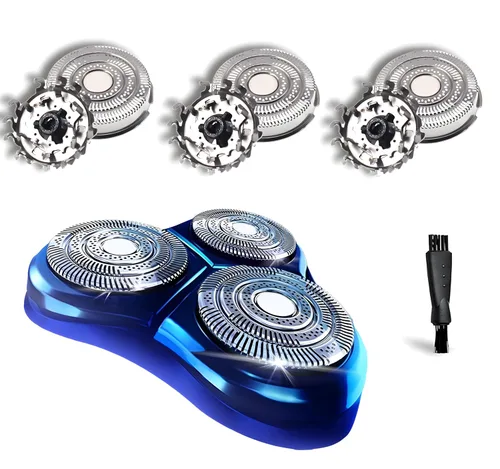 Miniatura 8 de SH50 - Cabezales de repuesto compatibles con afeitadoras eléctricas Philips Norelco Series 5000, cabezal de corte de afeitar serie 5000 (S5xxx)