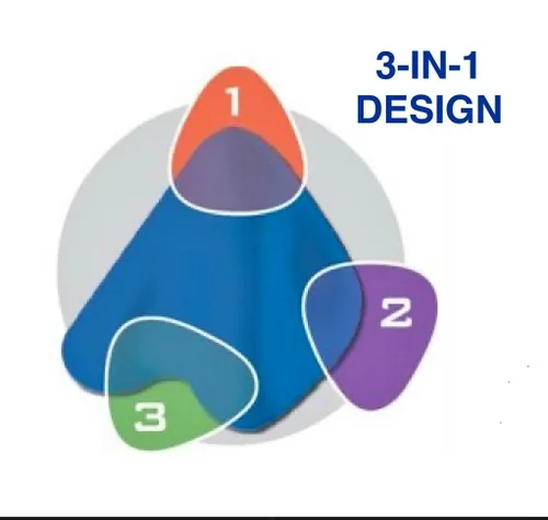 Miniatura 2 de Herramienta de auto-masaje para el dolor de cuello, espalda y cuerpo completo – Diseño fisioterapeuta, alivio específico 3 en 1, premium y portátil