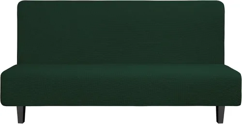 Miniatura 56 de Easy-Going - Funda elástica para futón, cubierta para sofá cama sin brazos, protector de muebles sin reposabrazos con parte inferior elástica