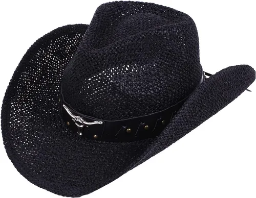 Miniatura 26 de Sombrero vaquero de paja con banda decorada, para disfraces de niños, de Simplicity